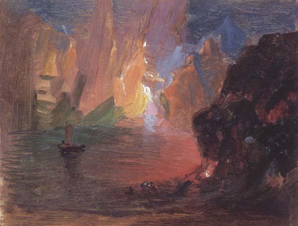 Frederic E.Church Iceberg Fantasy oil painting image